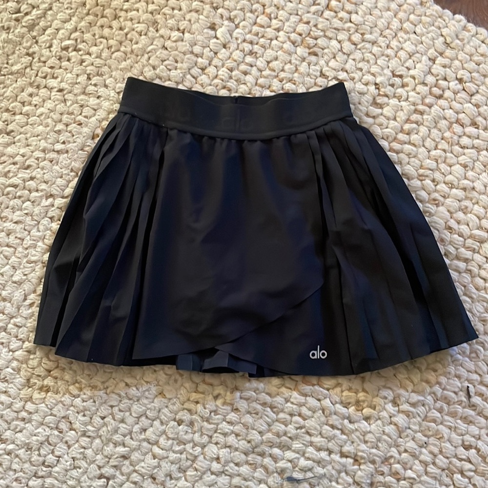 Aces Tennis Skirt / Black XS